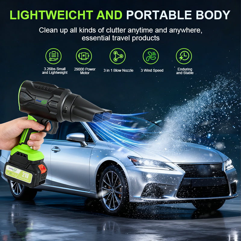 3 in 1 Brushless Cordless Leaf Blower Pro