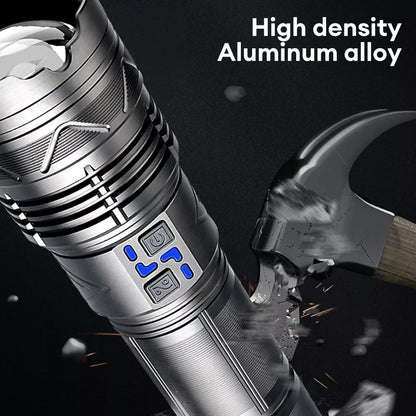 50000 LM Super Bright Flashlight
