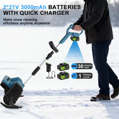 12 inches Cordless Snow Shovel with 2 Batteries