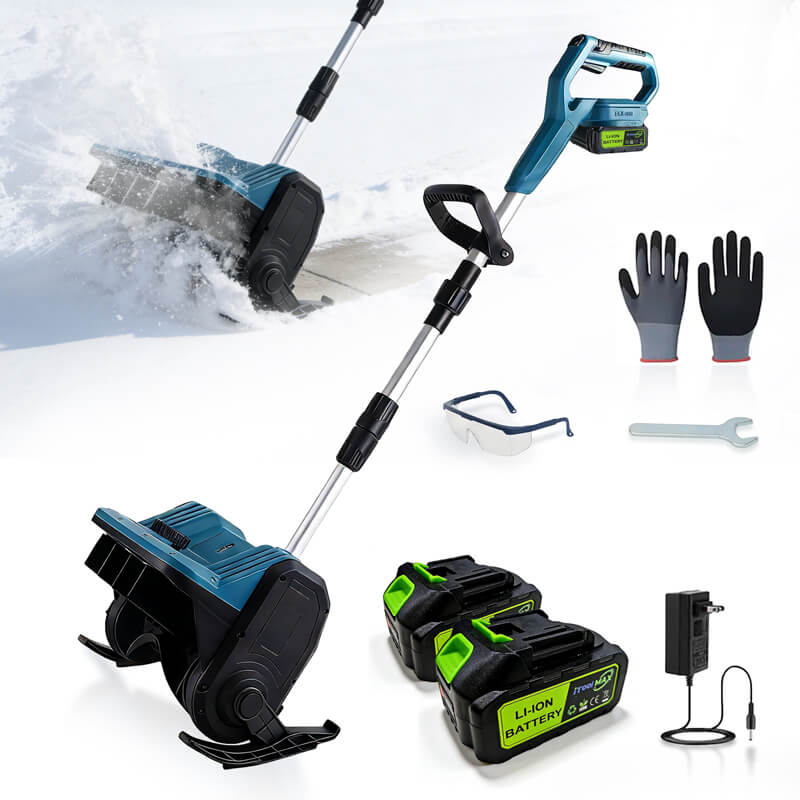 12 inches Cordless Snow Shovel with 2 Batteries