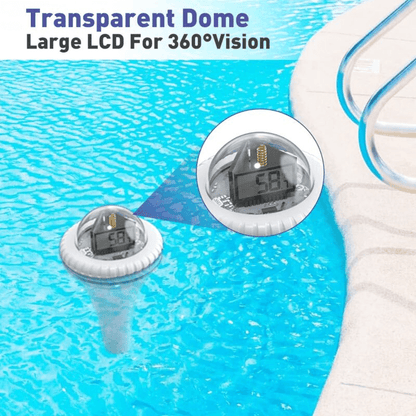 Wireless Pool Thermometer With Digital Floating