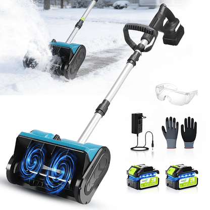 12 inches Cordless Snow Shovel with 2 Batteries