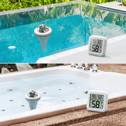 Wireless Pool Thermometer With Digital Floating