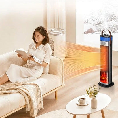 2 in 1 Portable Ceramic Heater & Humidifier