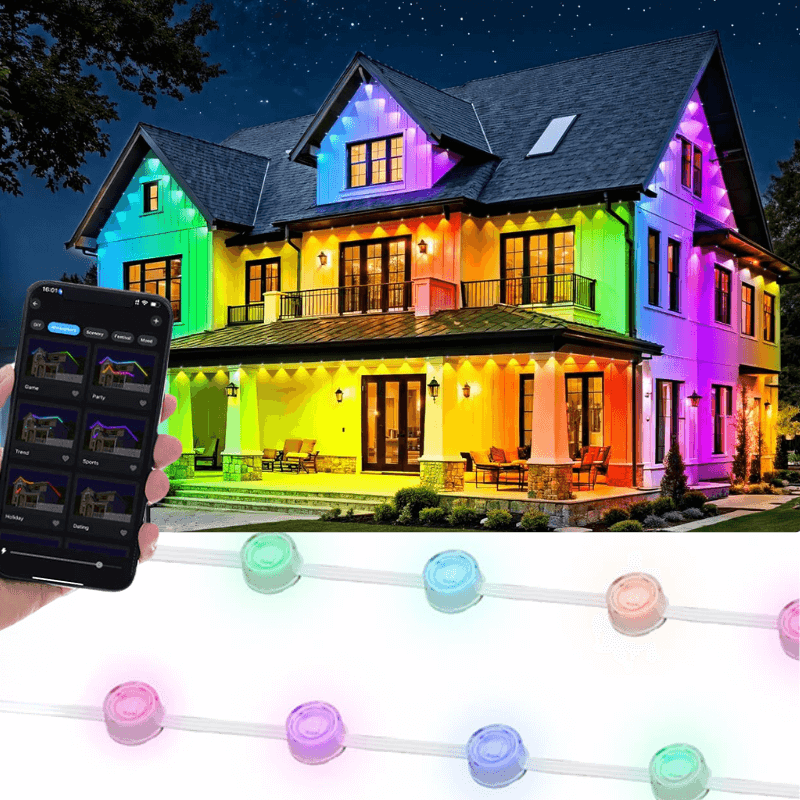 Smart RGBIC Permanent Outdoor Lights